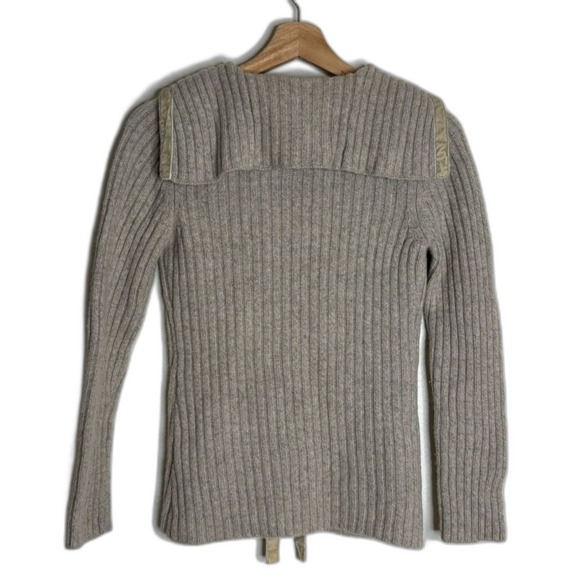 Boden ladies 100% lambswool open cardigan long sleeve size 12 - Picture 9 of 11